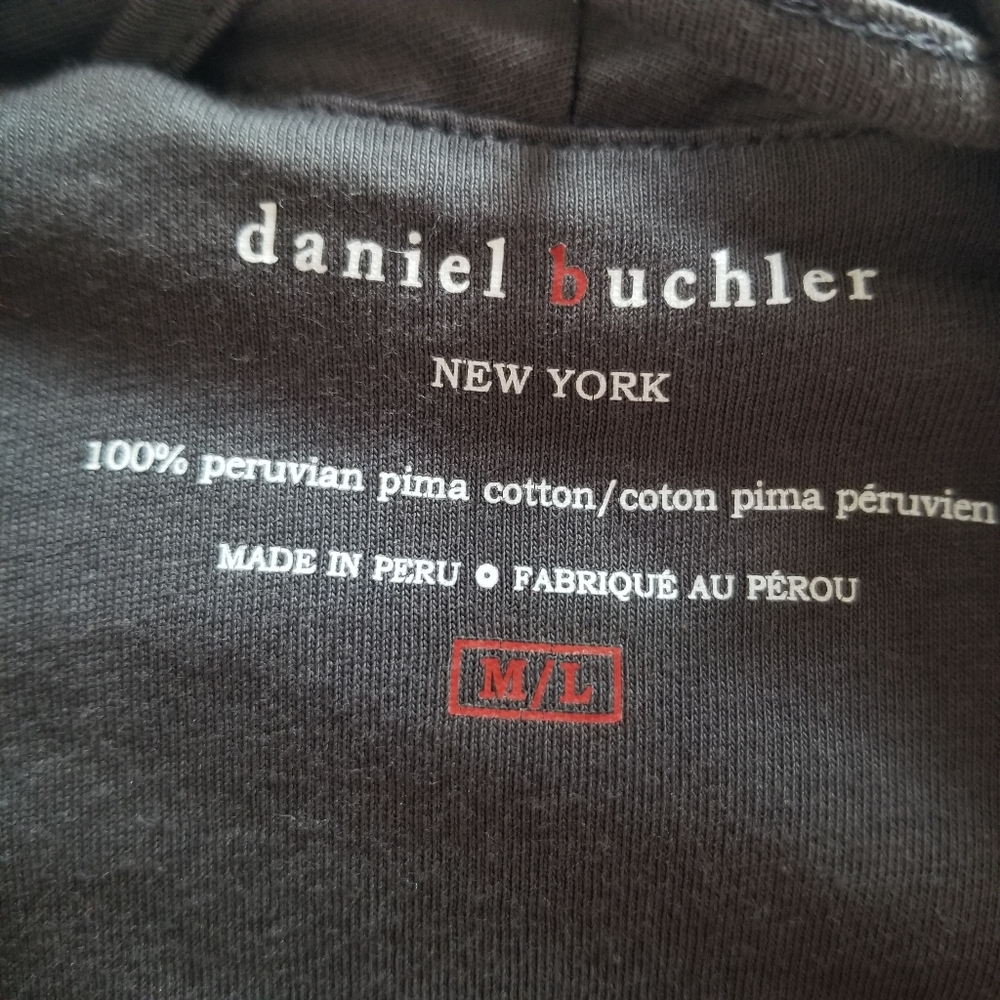 Daniel Buchler | 100% Peruvian Pima Cotton Robe Ink Robe - Picture 5 of 8